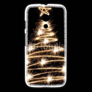 Coque Motorola G Sapin de noël feu d'artifice