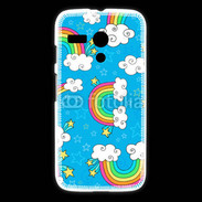 Coque Motorola G Ciel Rainbow