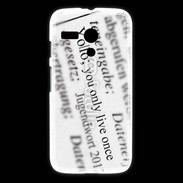 Coque Motorola G YOLO 1
