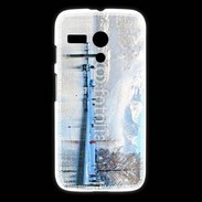 Coque Motorola G Le Lac d'Annecy en hvier