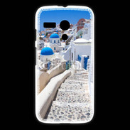 Coque Motorola G Village sur l'Île de Santorini en Grêce