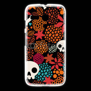 Coque Motorola G Fond tête de mort 9