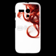 Coque Motorola G Coiffure Cheveux bouclés rouges
