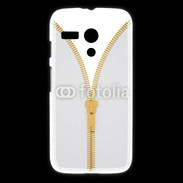 Coque Motorola G Fermetures éclaires coutures 2