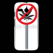 Coque Motorola G Cannabis interdit
