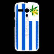 Coque Motorola G Drapeau Uruguay cannabis 2
