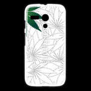 Coque Motorola G Fond cannabis