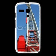 Coque Motorola G grande échelle de pompiers
