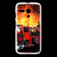 Coque Motorola G Intervention des pompiers incendie