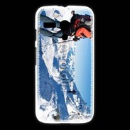 Coque Motorola G Skieuse en montagne extrême 5