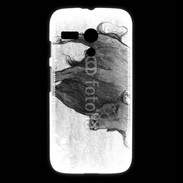 Coque Motorola G Dessin de taureau de corrida
