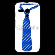 Coque Motorola G Cravate bleue