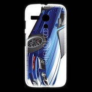 Coque Motorola G Mustang bleue