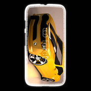 Coque Motorola G Belle voiture jaune et noire