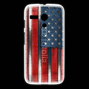 Coque Motorola G USA Grunge drapeau