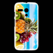 Coque Motorola G Fruits frais sur la plage