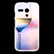 Coque Motorola G Vin blanc vue mer