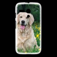 Coque Motorola G Portrait de Chien Golden 5
