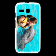 Coque Motorola G Bisou de dauphin