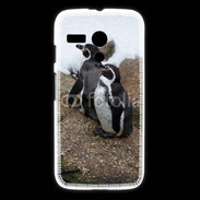 Coque Motorola G 2 pingouins