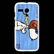 Coque Motorola G Snoopy timbre poste