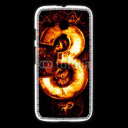 Coque Motorola G Trois en feu