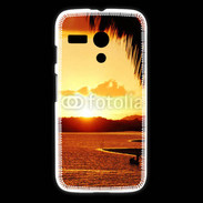 Coque Motorola G Fin de journée sur plage Bahia au Brésil
