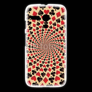 Coque Motorola G Spirale symboles de carte