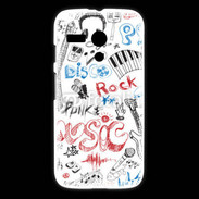 Coque Motorola G Eléments de musique en dessin