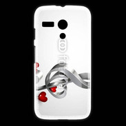 Coque Motorola G Love for music 1