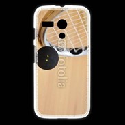 Coque Motorola G Squash raquette et balle