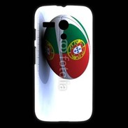 Coque Motorola G Ballon de rugby Portugal