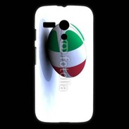 Coque Motorola G Ballon de rugby Italie