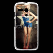 Coque Motorola G Femme mode militaire US