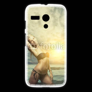Coque Motorola G Femme sexy à la plage 10