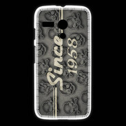 Coque Motorola G Since crane gris 1958