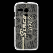 Coque Motorola G Since crane gris 1972