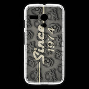 Coque Motorola G Since crane gris 1974