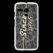 Coque Motorola G Since crane gris 1975