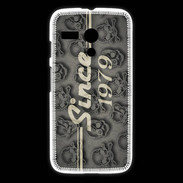 Coque Motorola G Since crane gris 1979