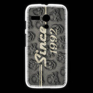 Coque Motorola G Since crane gris 1992