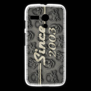 Coque Motorola G Since crane gris 2003
