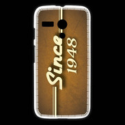 Coque Motorola G Orange since 1948