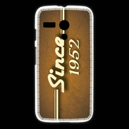 Coque Motorola G Orange since 1952