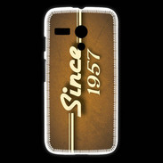 Coque Motorola G Orange since 1957