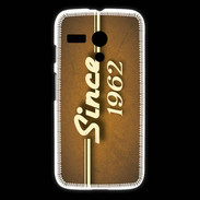 Coque Motorola G Orange since 1962