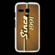 Coque Motorola G Orange since 1991