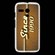 Coque Motorola G Orange since 1990