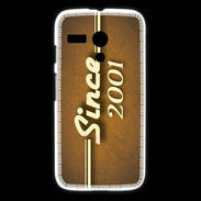 Coque Motorola G Orange since 2001