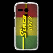 Coque Motorola G Rasta since 1972